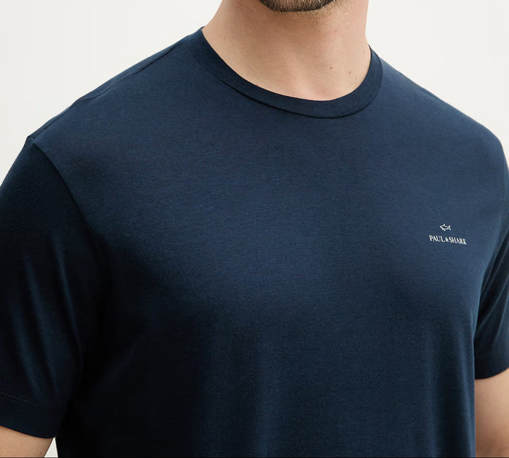 Paul & Shark XSoft Cotton Blend Jersey T-shirt | Navy