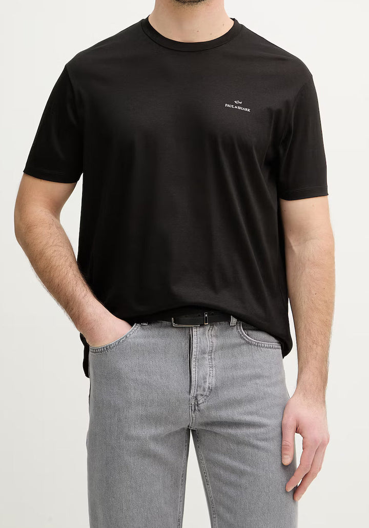 Paul & Shark XSoft Cotton Blend Jersey T-shirt | Black