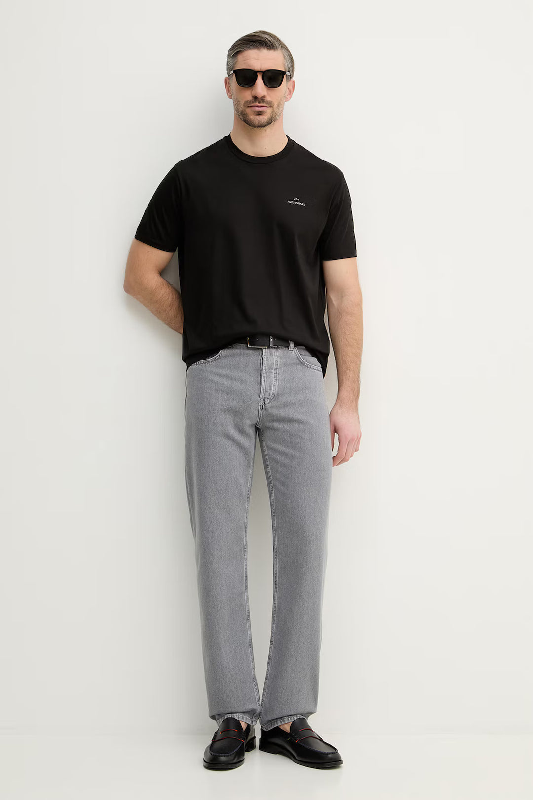 Paul & Shark XSoft Cotton Blend Jersey T-shirt | Black