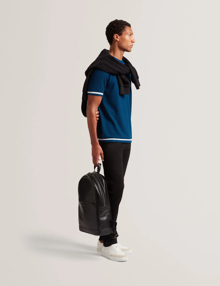 Ted Baker Periin Pebbled PU Backpack | Black