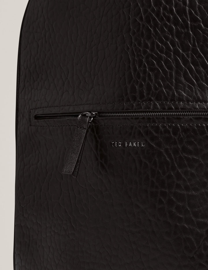Ted Baker Periin Pebbled PU Backpack | Black