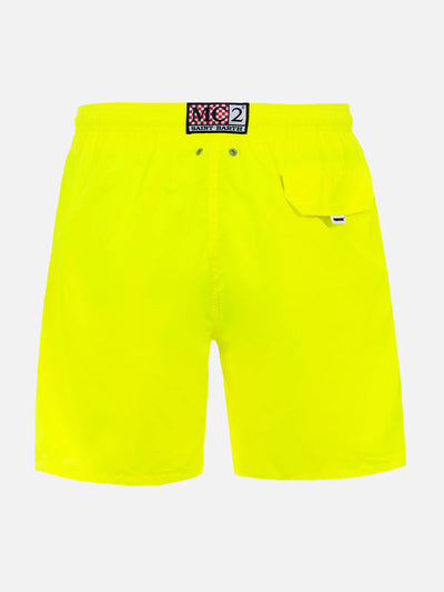 MC2 Saint Barth Lightweight Swim Shorts PANTONE® SPECIAL EDITION | Fluo Yellow
