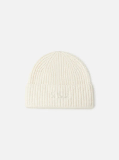 MC2 Woman Blended Cashmere Hat Moss | Off White