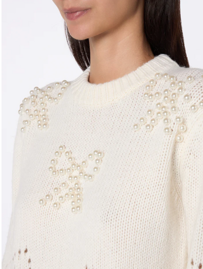 MC2 Women's Bloom Pullover | Pearl