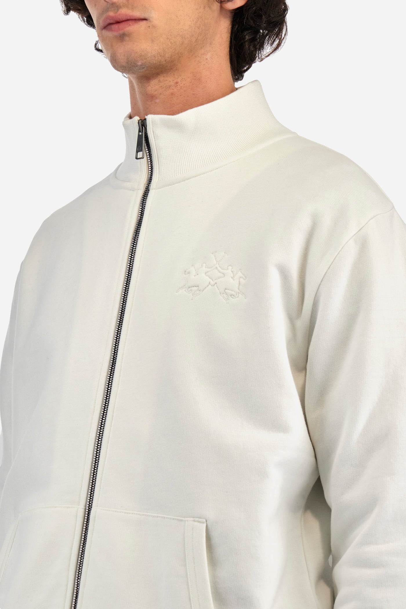 La Martina Men's Cardigan | White