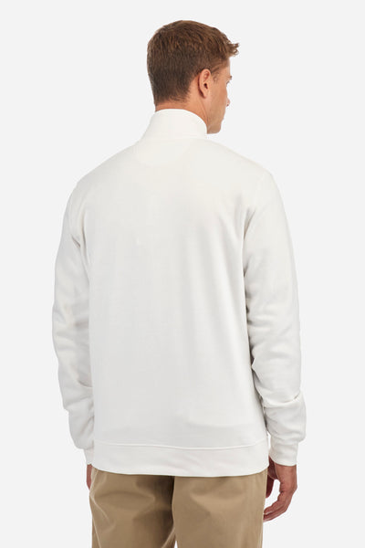 La Martina Cardigan Gua RDS Polo Club | White