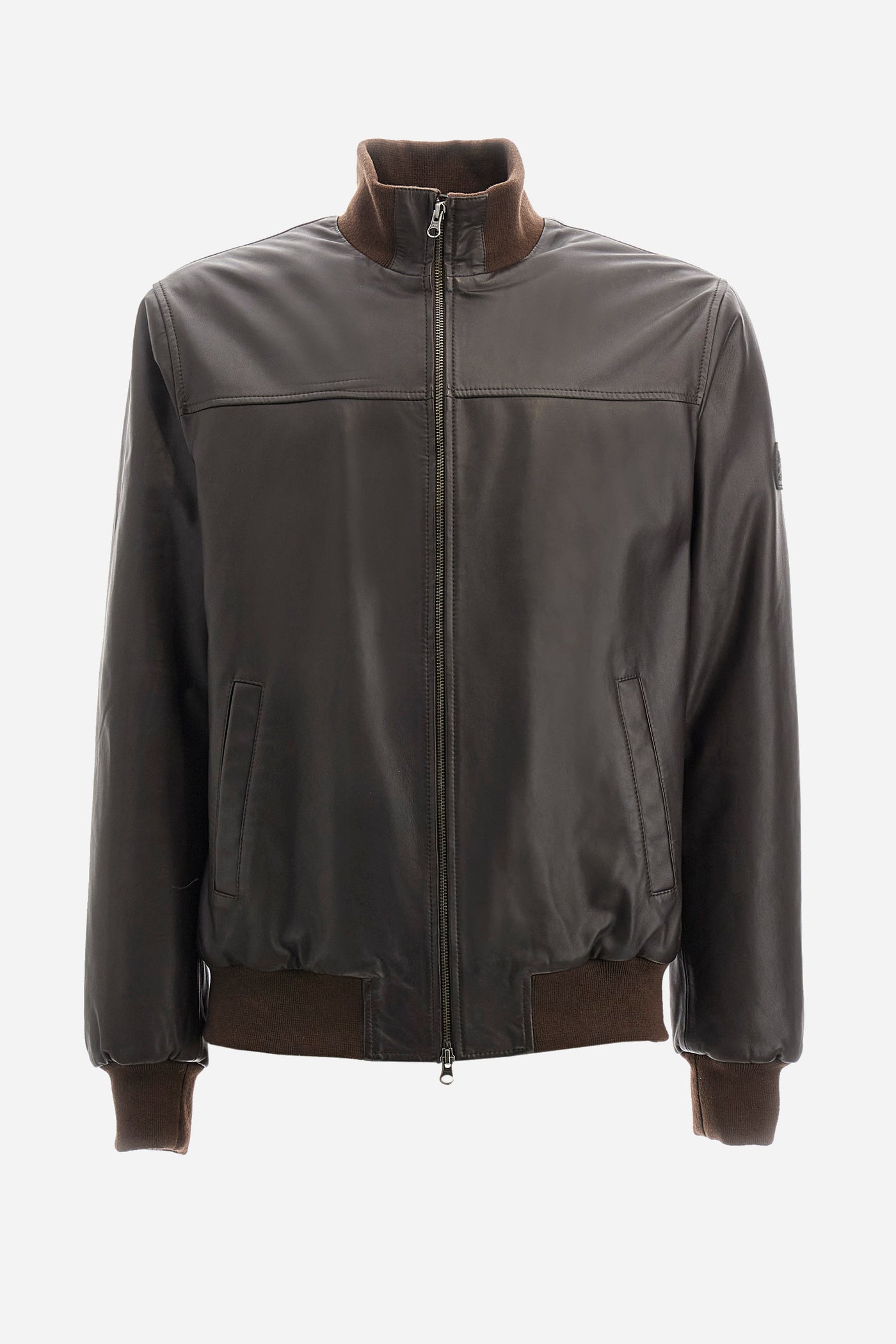 La Martina Leather Jacket | Brown