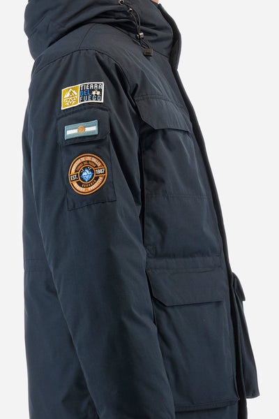 La Martina Men's Down Parka Jacket | Navy