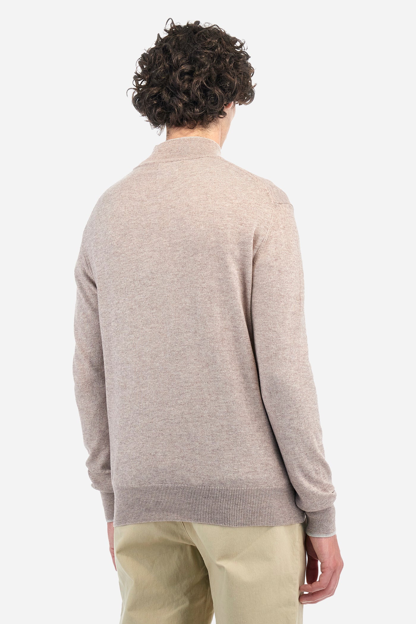 La Martina Knitwear with Half Zip | Beige