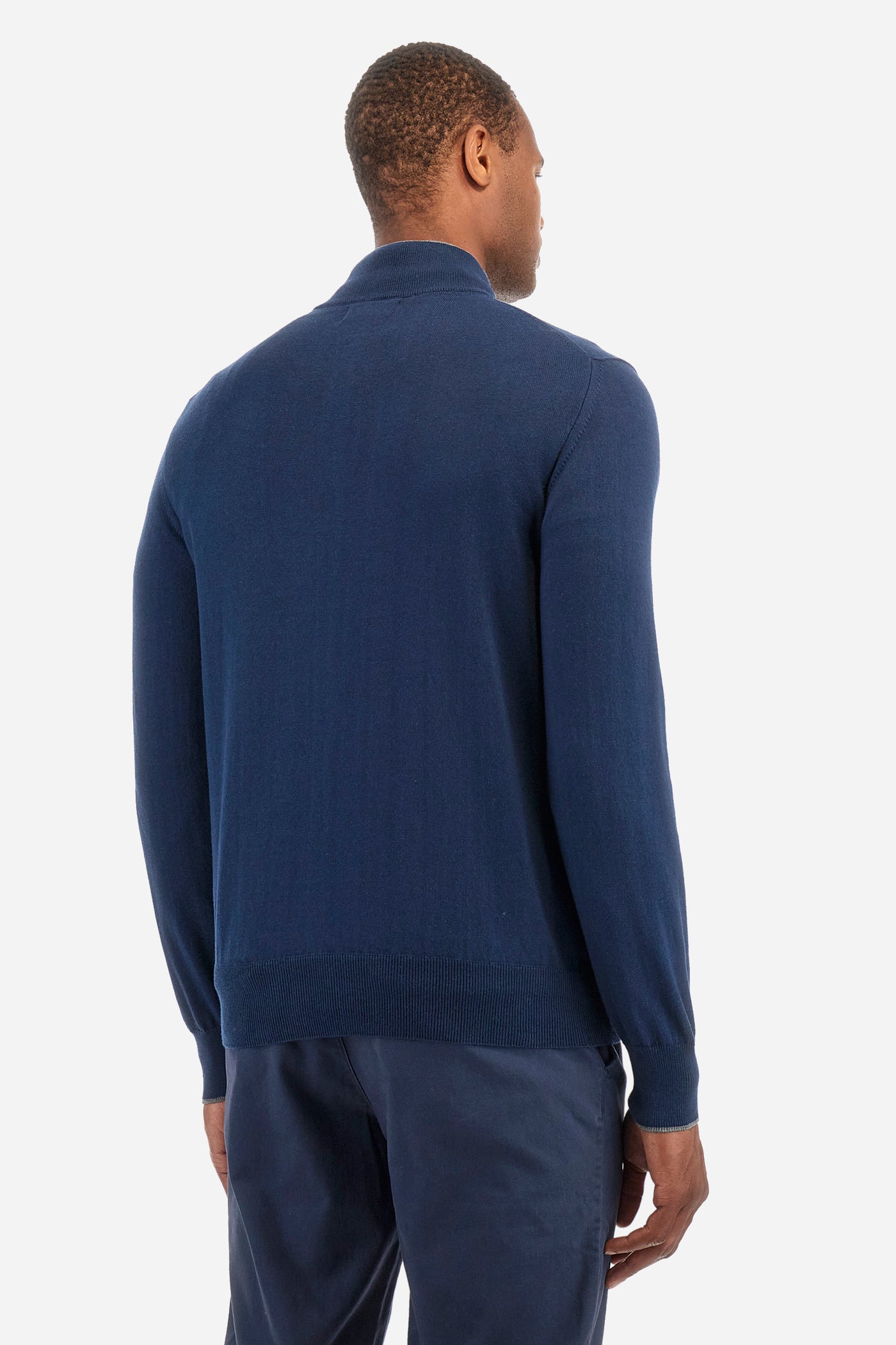 La Martina Knitwear with Half Zip | Navy