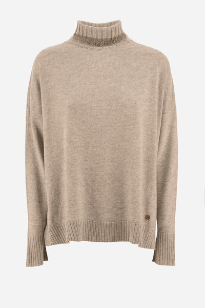 La Martina Turtleneck Pullover | Beige