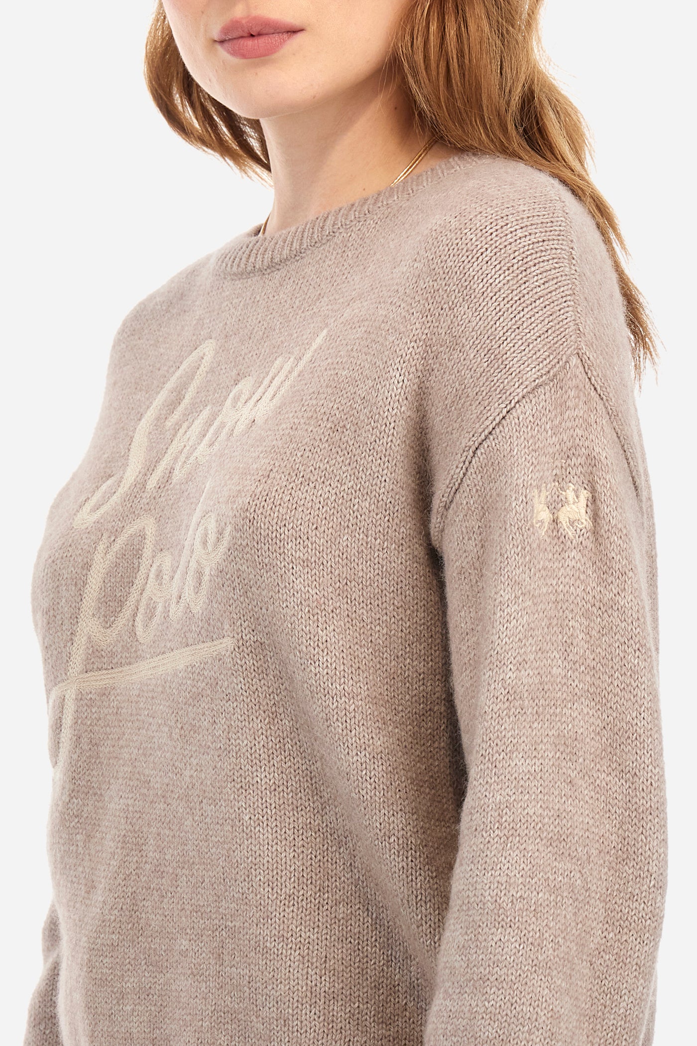 La Martina Snow Polo Pullover | Beige