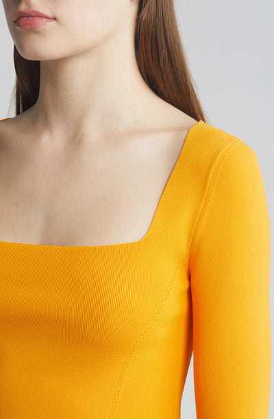 Ted Baker Vallryy Square Neck Sweater | Orange