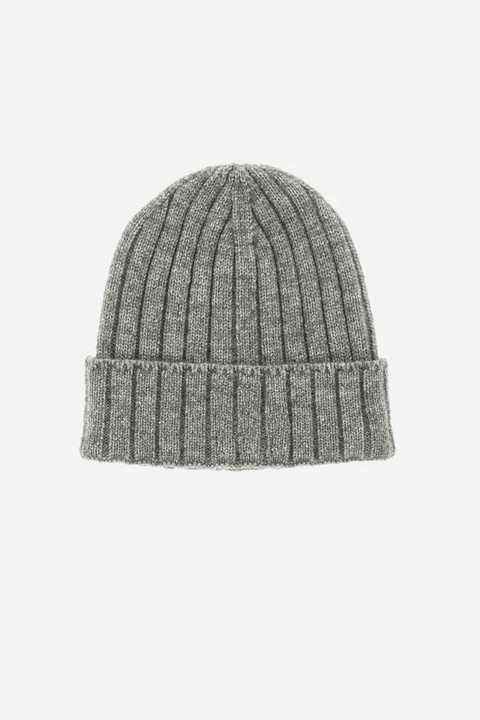 La Martina Logo Beanie | Medium Grey