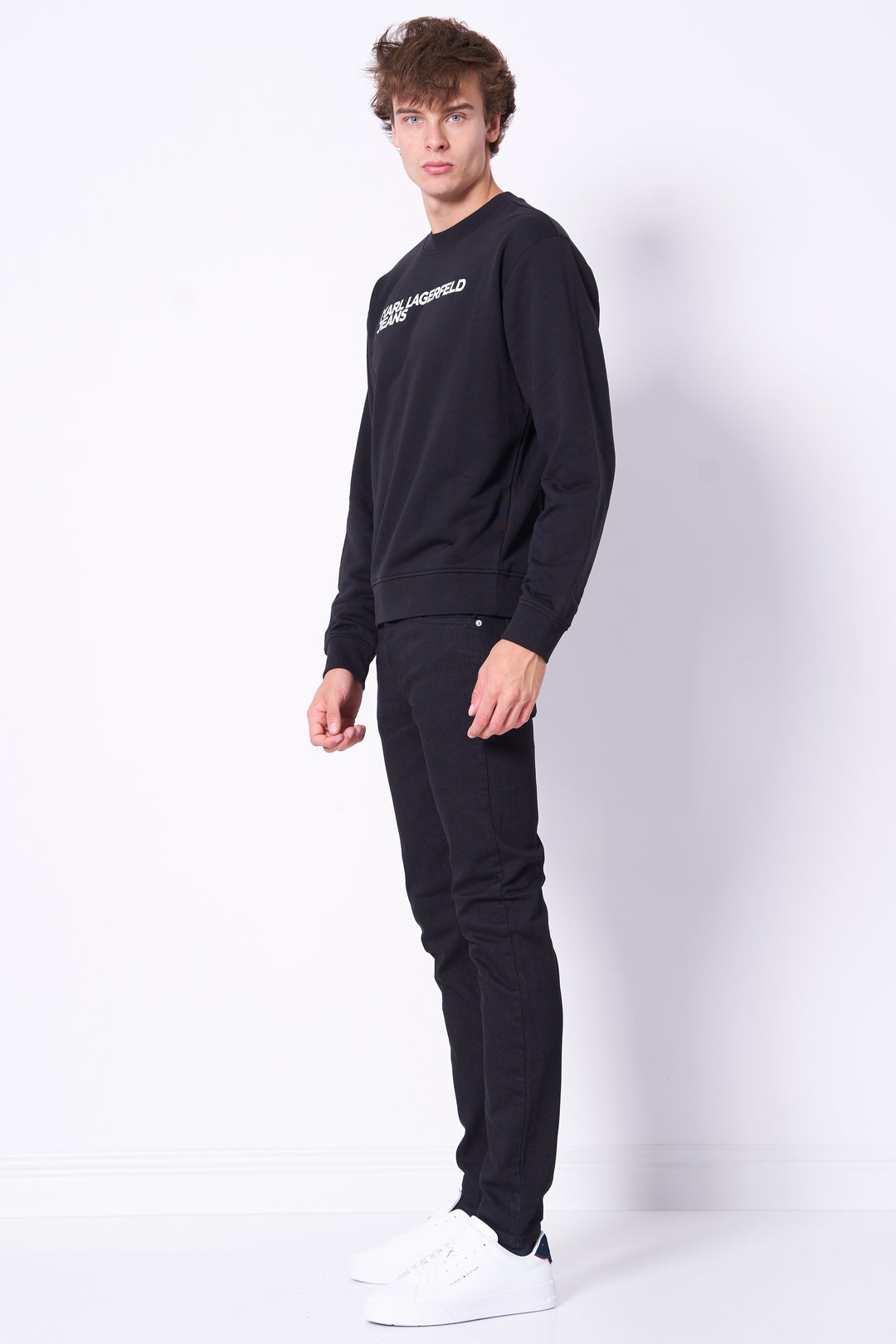 Karl Lagerfeld Logo Regular Sweatshirt | Iris