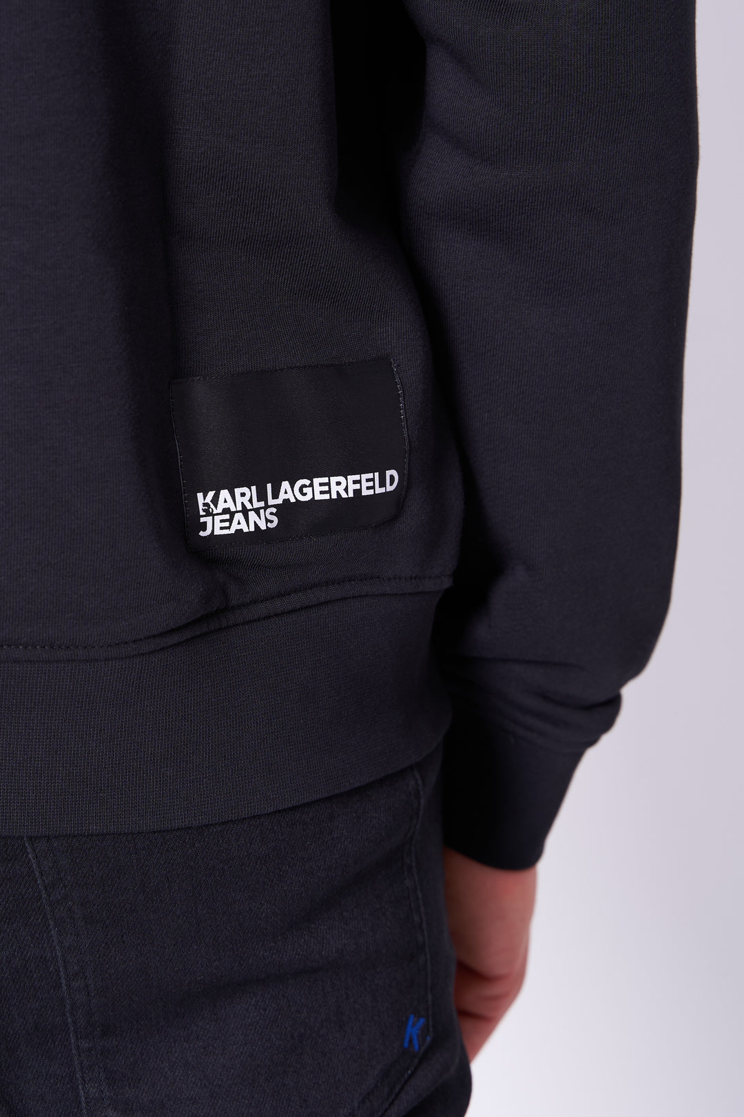 Karl Lagerfeld Logo Regular Sweatshirt | Iris