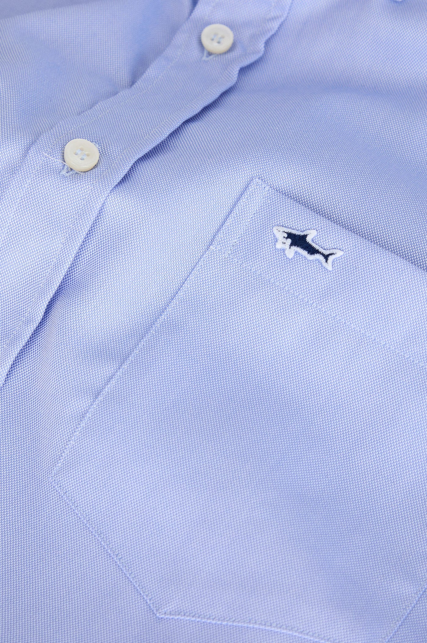 Paul & Shark Cotton Oxford Shirt | Sky Blue