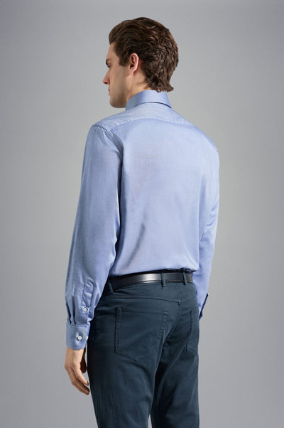 Paul & Shark Oxford Cotton Shirt | Blue