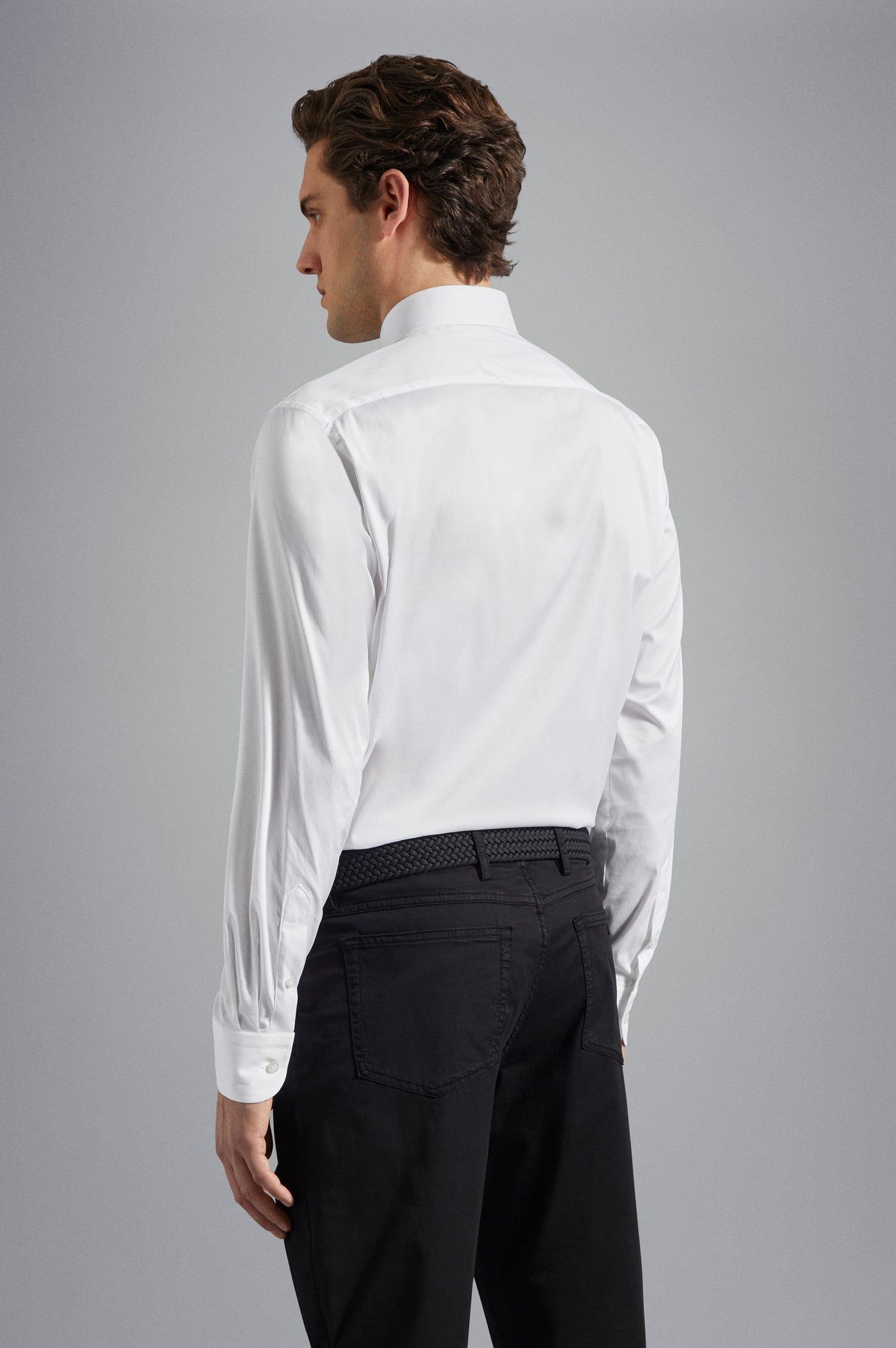 Paul & Shark Cotton Stretch Shirt | White