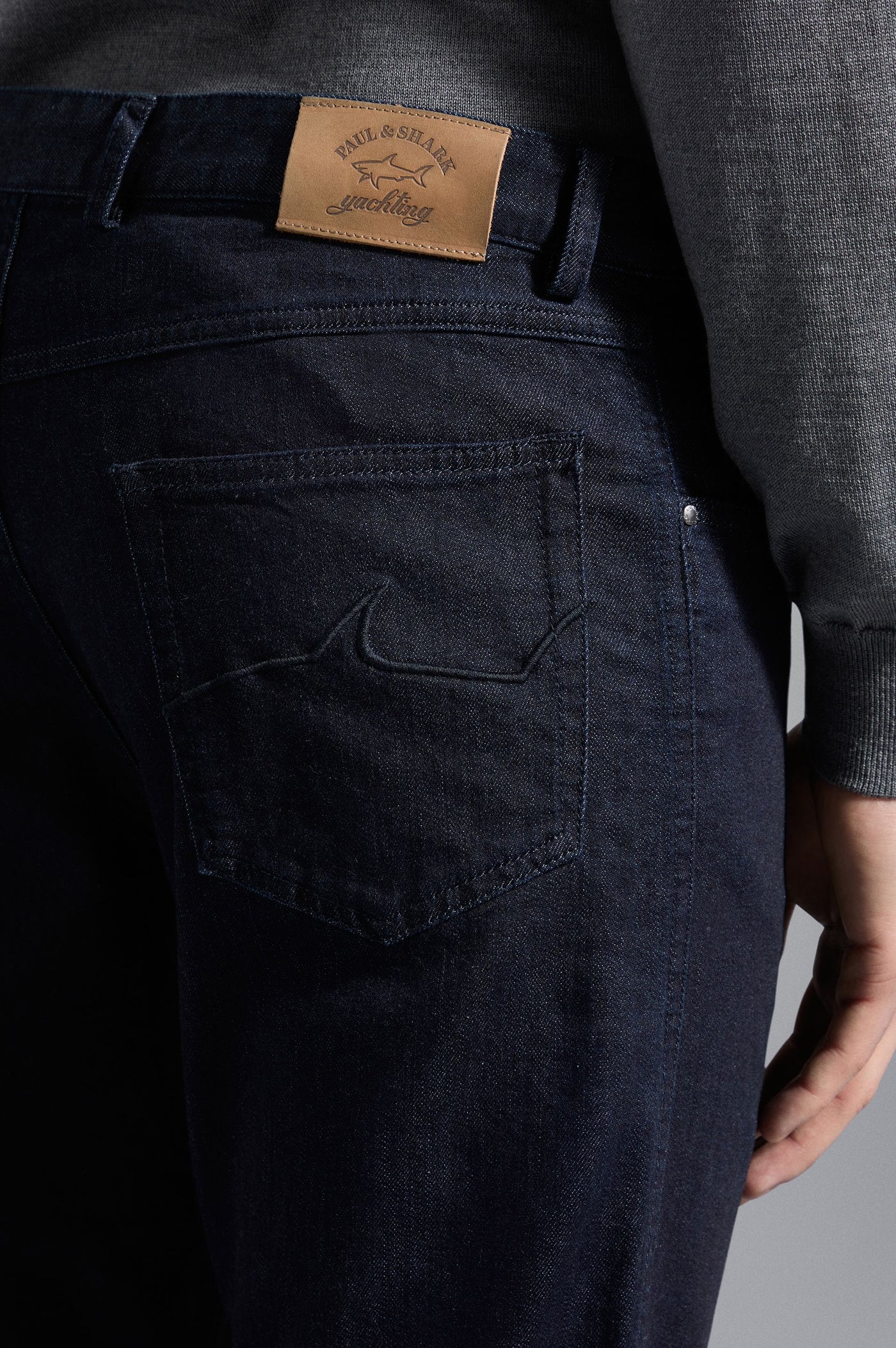 Paul & Shark Organic Cotton 5-Pockets Jeans | Dark Navy