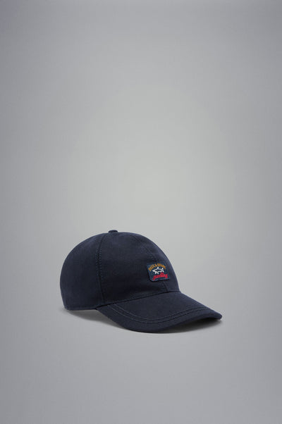Paul & Shark Wool Hat with Iconic Badge | Navy