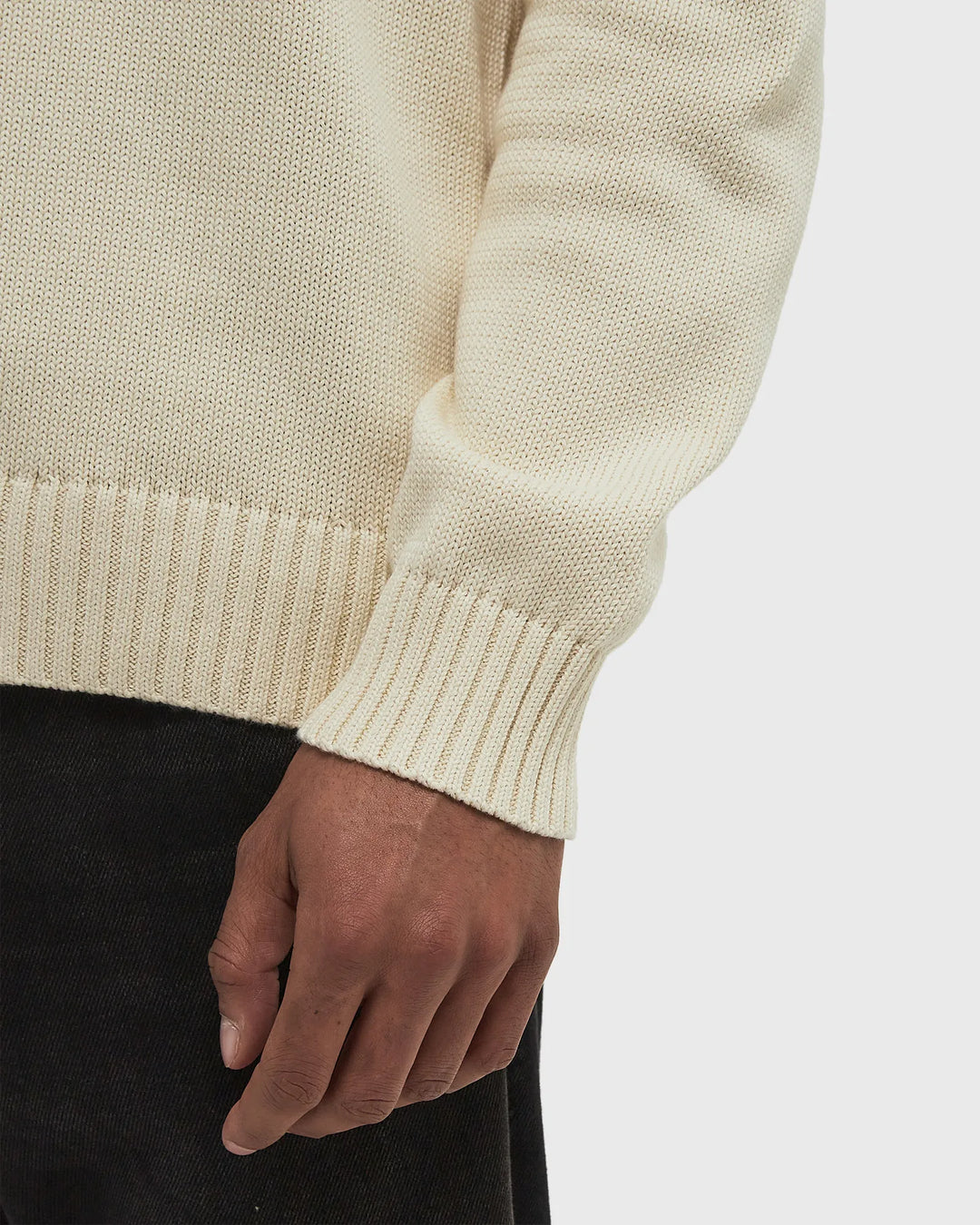 Ralph Lauren Cotton Crewneck Jumper | Cream