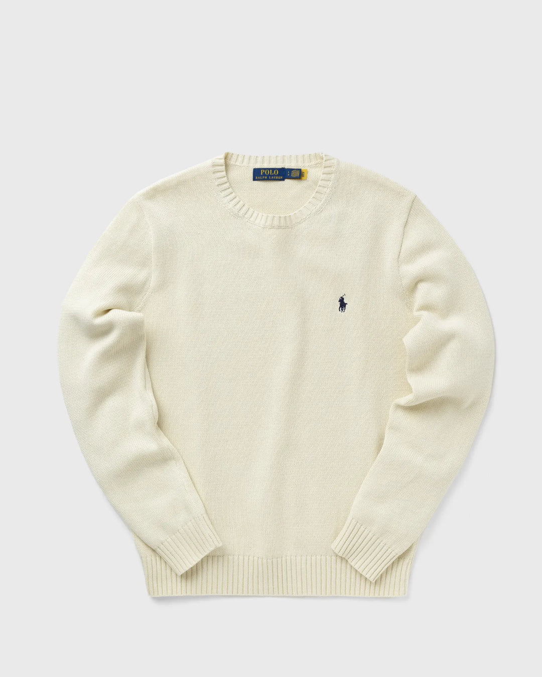 Ralph Lauren Cotton Crewneck Jumper | Cream