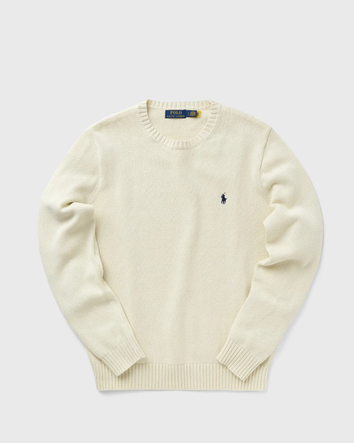 Ralph Lauren Cotton Crewneck Jumper | Cream
