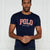 Ralph Lauren Custom Slim Fit T-Shirt with Letters | Cruise Navy