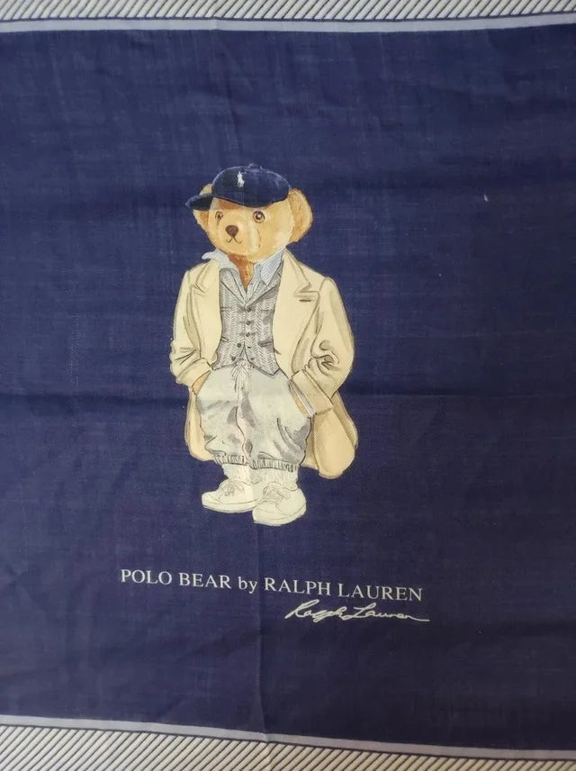 Ralph Lauren Wool Blend Scarf Beardana | Navy