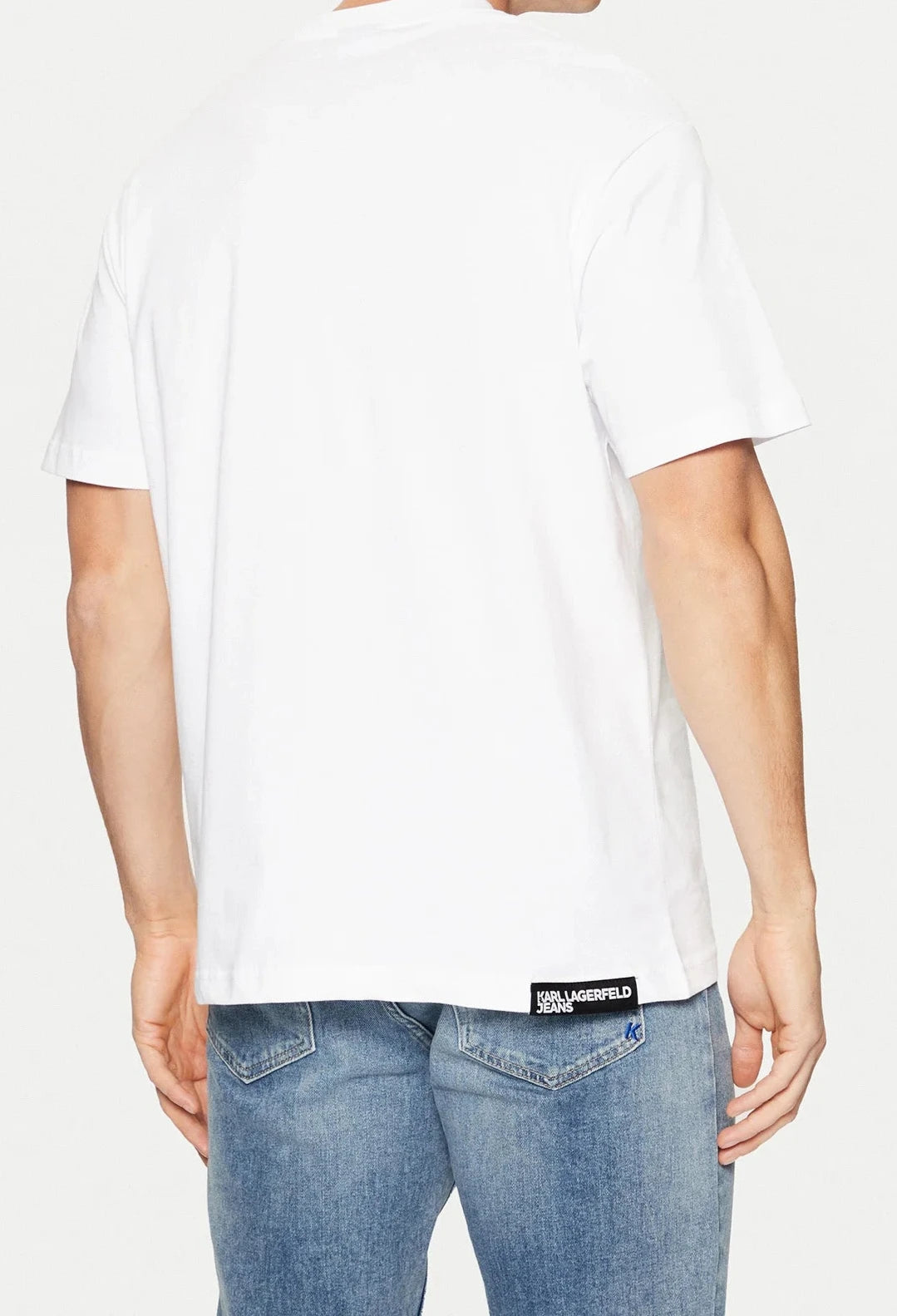 Karl Lagerfeld Regular Fit Essential T-shirt | White