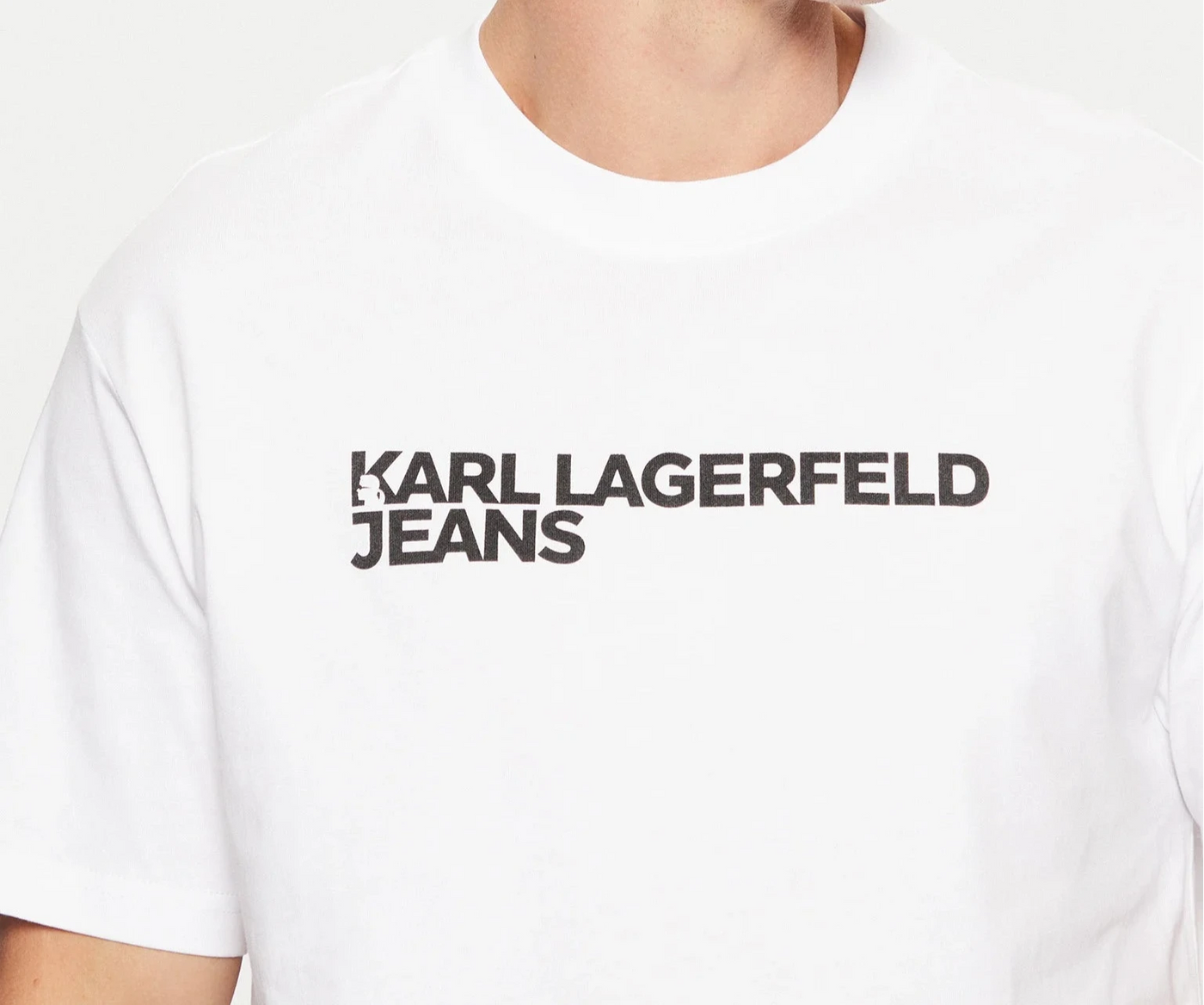 Karl Lagerfeld Regular Fit Essential T-shirt | White