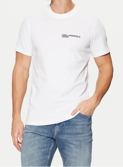 Karl Lagerfeld Slim Fit T-shirt | White