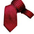 Lanvin Tie 8cm | Red Mix 1