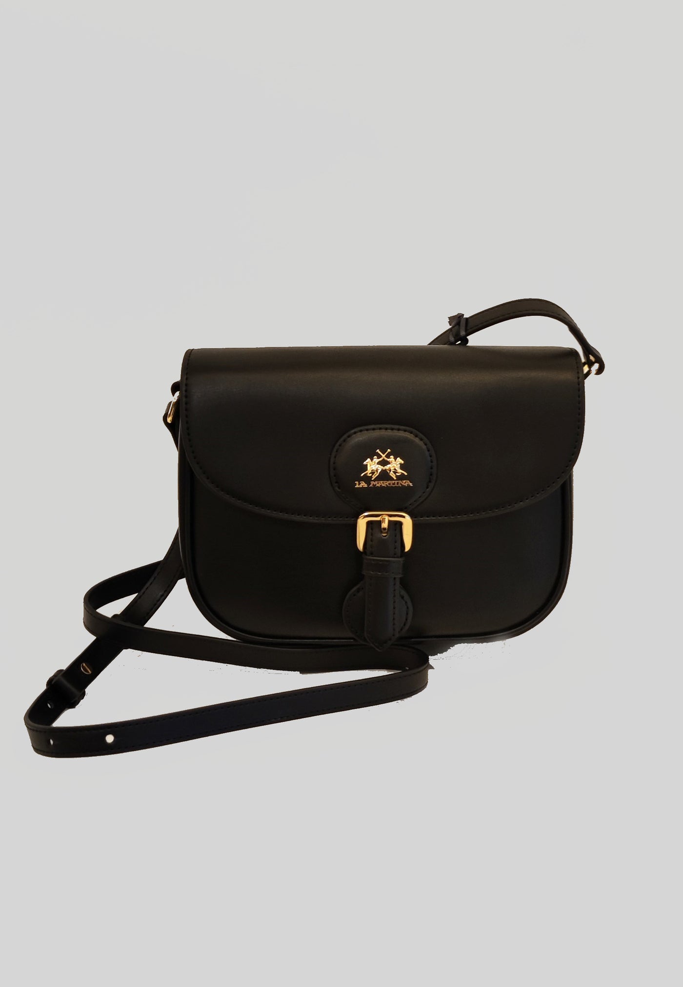 La Martina Leather Bag Heritage | Black