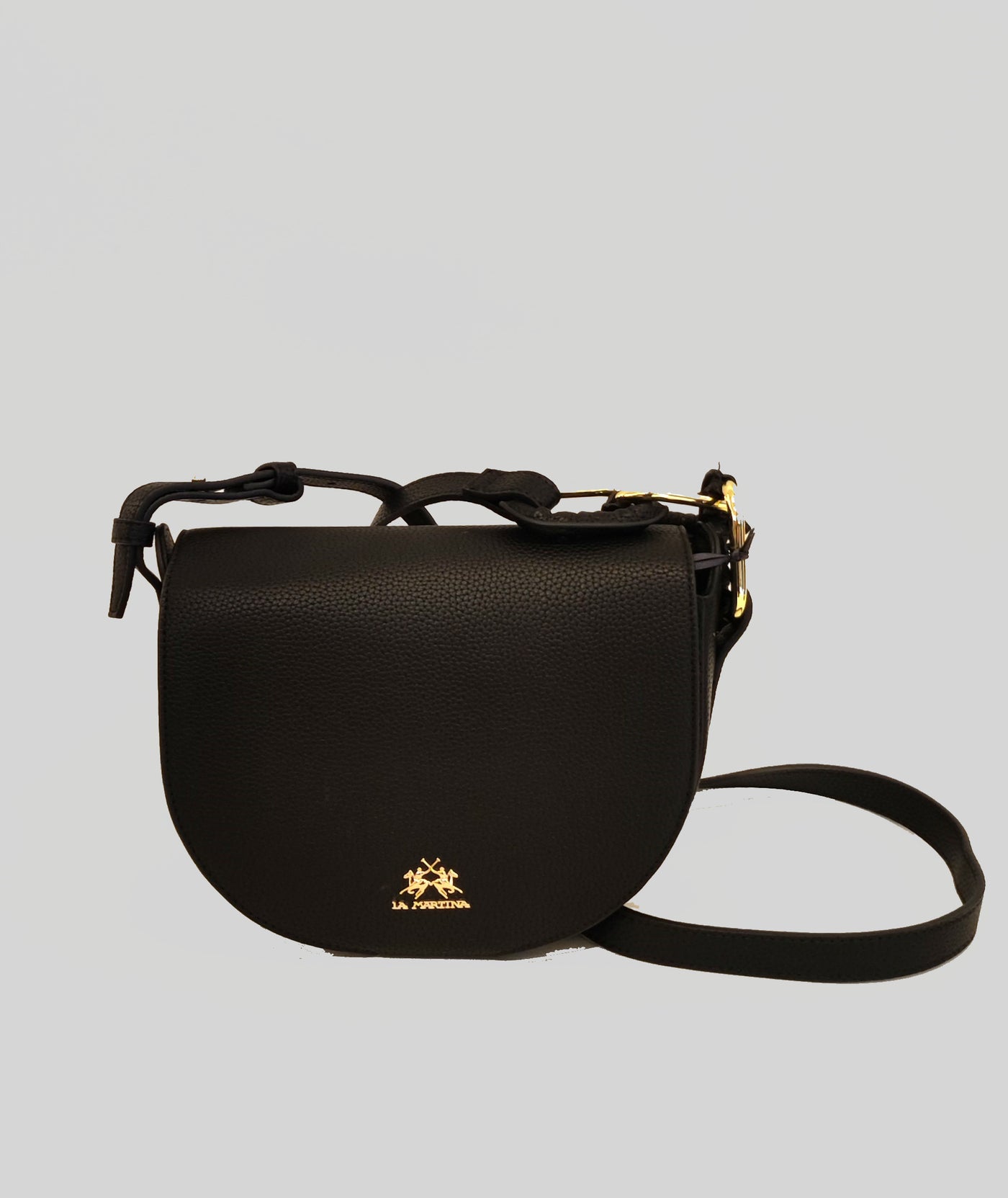 La Martina Leather Crossbody Bag Paloma | Black