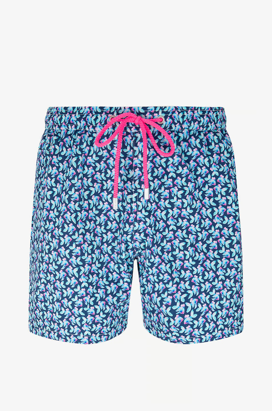 MC2 Saint Barth Lightweight Fabric Swim Shorts Lighting | Navy/Blue