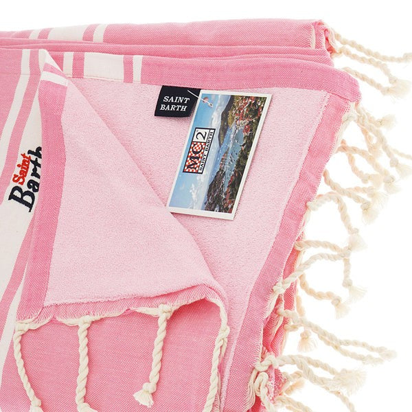 MC2 Saint Barth Foutasponge Towel | Pink