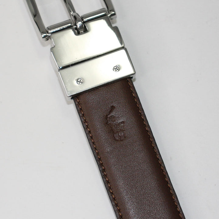 Ralph Lauren Reversible Dress Belt | Black/Brown