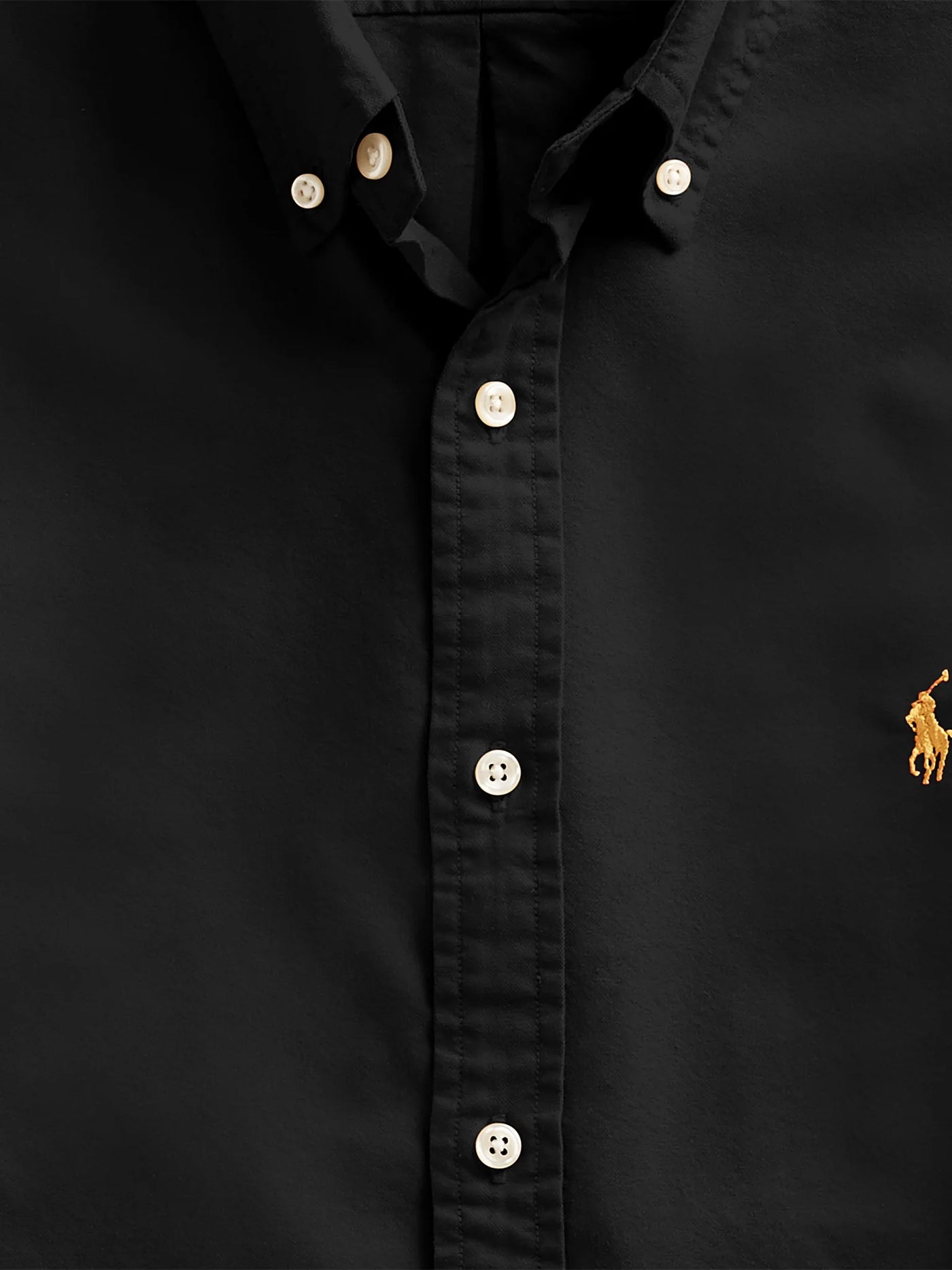 Ralph Lauren Oxford Slim Fit Shirt | Black