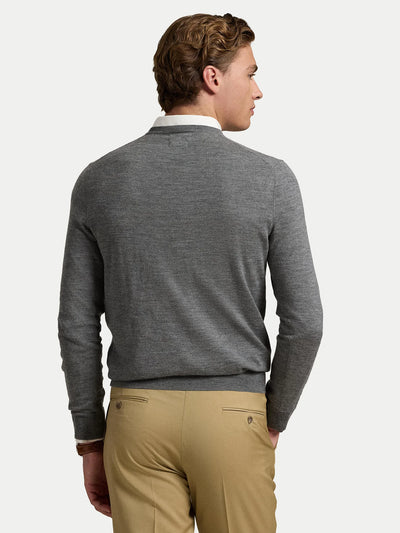 Ralph Lauren Slim Fit Knitwear | Grey