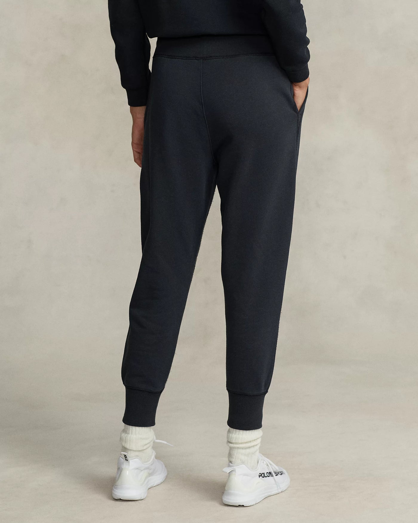 Ralph Lauren Fleece Tracksuit Bottoms | Black