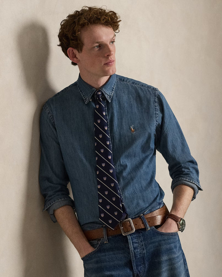 Ralph Lauren Custom Fit Denim Shirt | Denim