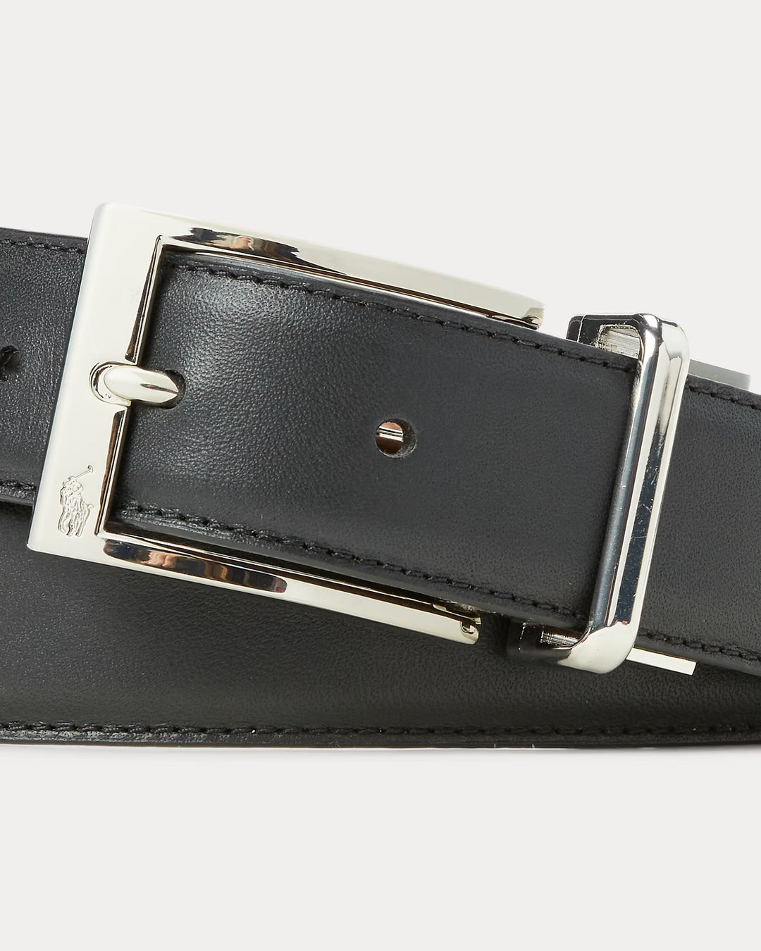 Ralph Lauren Reversible Leather Dress Belt | Black/Brown