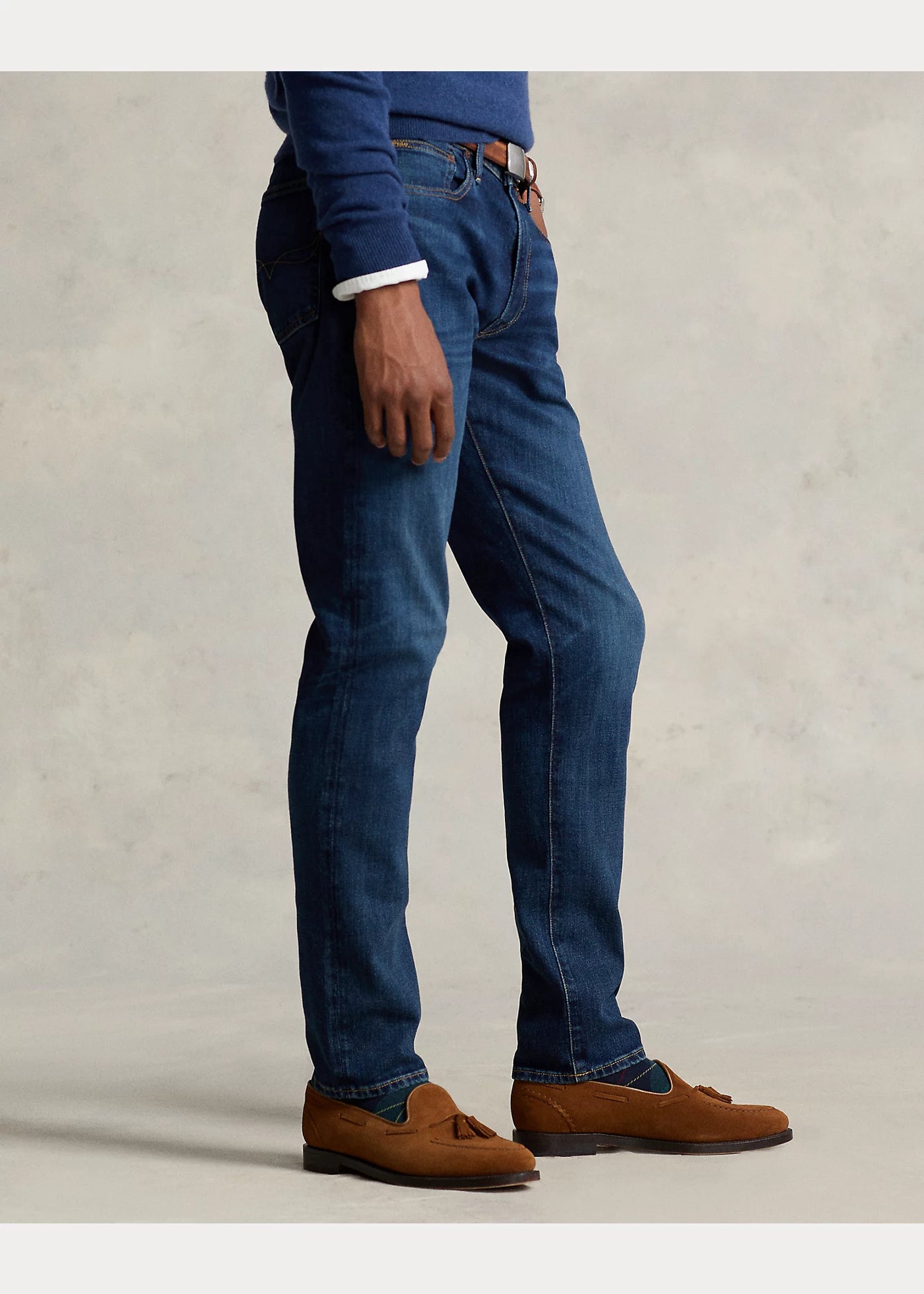Ralph Lauren Parkside Active Taper Strech Full Length-Straight Jean | Rockton Stretch