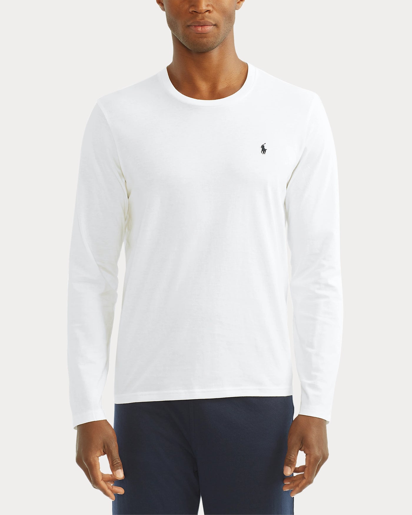 Ralph Lauren Cotton Jersey Sleep Shirt | White