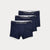 Ralph Lauren Stretch Cotton Boxer Shorts 3-Pack | Navy