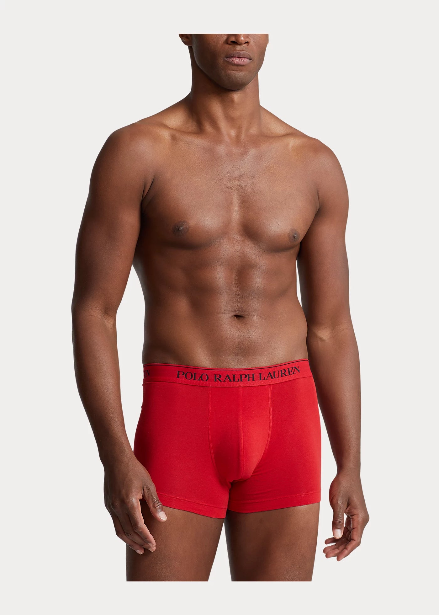 Ralph Lauren Classic Stretch-Cotton Trunk 3-Pack | Navy/Red/White