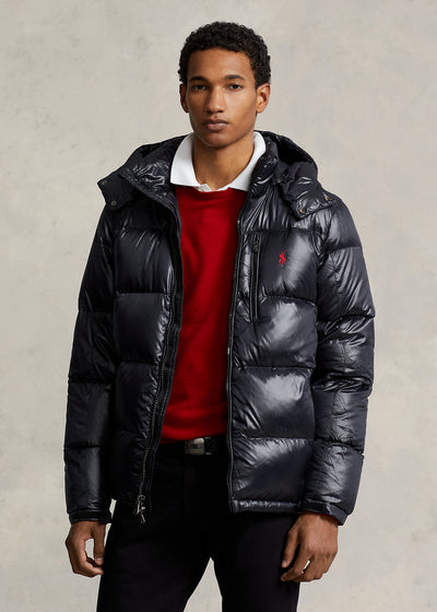 Ralph Lauren The Gorham Glossed Down Jacket | Black