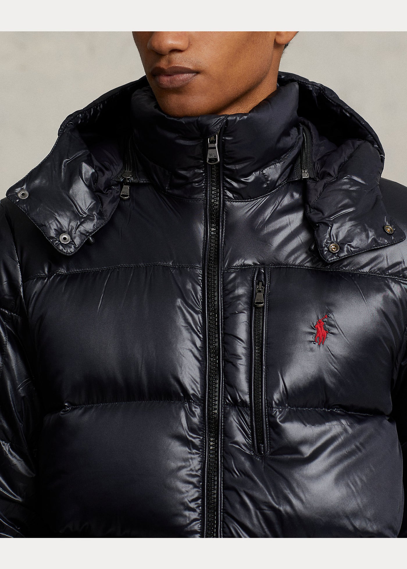 Ralph Lauren The Gorham Glossed Down Jacket | Black